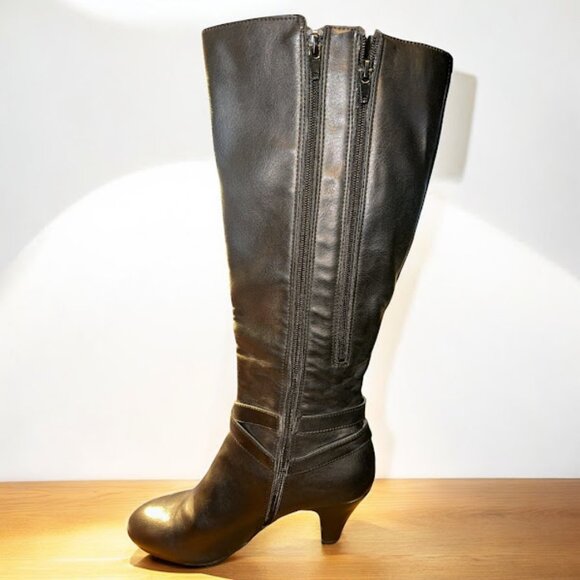 Women's Naturalizer Lyla Boots~ High Heeled~ 8M~ Black (E) - Picture 3 of 6